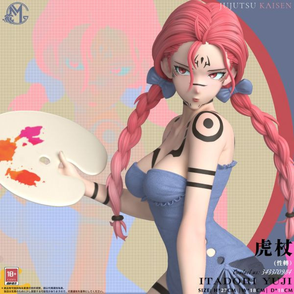 【預購】GM-Studio X 咒術迴戰 轉性系列 女虎杖 間諜家家酒,安妮亞,萬聖節,SPYFAMILY,WakuWaku