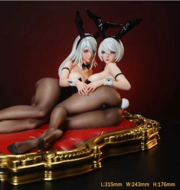 【預購】禾夏社工作室 > 尼爾自動人形 > 1/6 拉拉系列續作2B&A2 兔兔那麽可愛 尼爾自動人形,2B,A2,GK,玩具,模型,雕像,共鳴