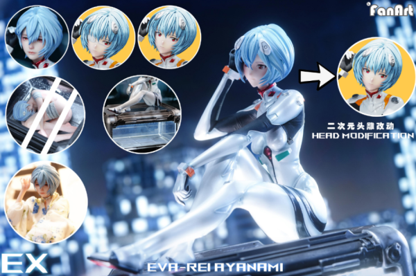 【售罄-代購/追加服務請洽客服】Fanart>EVA新世紀福音戰士>1/4 休眠倉綾波零(雙版本) 海賊王,航海王,索隆,羅羅亞,利群,POP,修羅,三刀流,GK,玩具,雕像,擺件,收藏