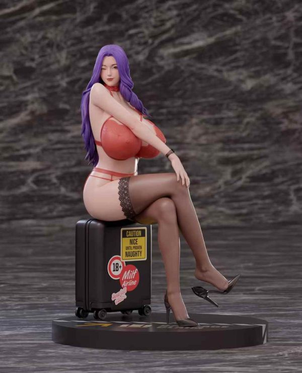 【售罄-代購/追加服務請洽客服】SODA > Milf Airline > 1/4 Clara(雙版本) 怪博士與機器娃娃,阿拉蕾,GK,玩具,模型,雕像,擺飾,收藏,共鳴