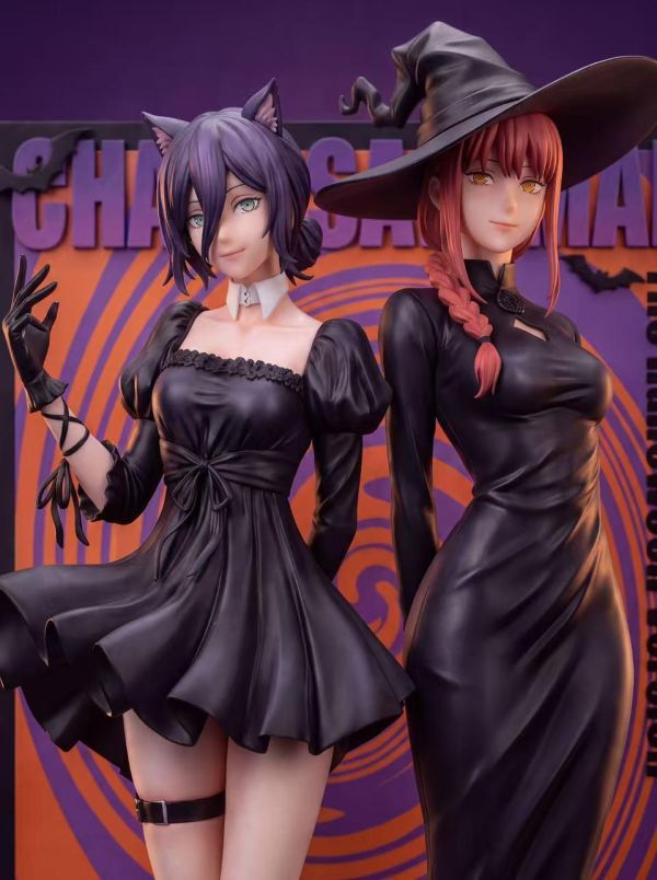 【預購】EVA-Studio > 鏈鋸人 > 1/6 萬聖節限定 瑪奇瑪 & 蕾潔 EVA-Studio,鏈鋸人,瑪奇瑪,蕾潔,GK,玩具,收藏,擺件,模型,公仔,人偶,手辦,動漫