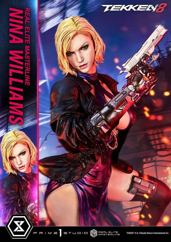 【預購】​Prime 1 Studio(P1S)  > 鐵拳 > 1/4 妮娜·威廉姆斯 (三版本) Sculpting Soul塑魂,鬥陣特攻,霧子白澤,GK,玩具,收藏,擺件,模型,公仔,人偶,手辦,動漫