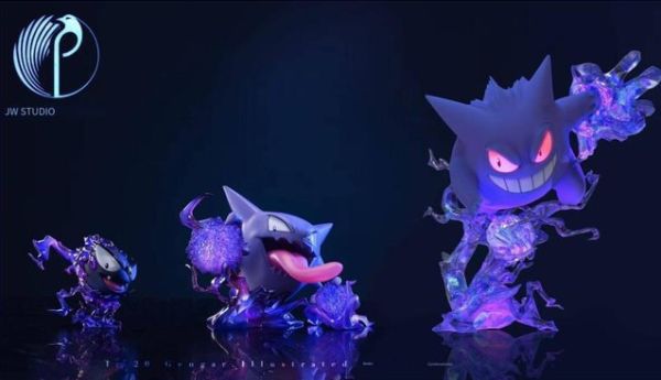 【廠商現貨】JW-Studio>寶可夢>耿鬼組圖鑒第一季 幽靈紛爭 火影忍者,NARUTO,漩渦鳴人,佩恩,Figurama,GK,玩具,模型,雕像,共鳴
