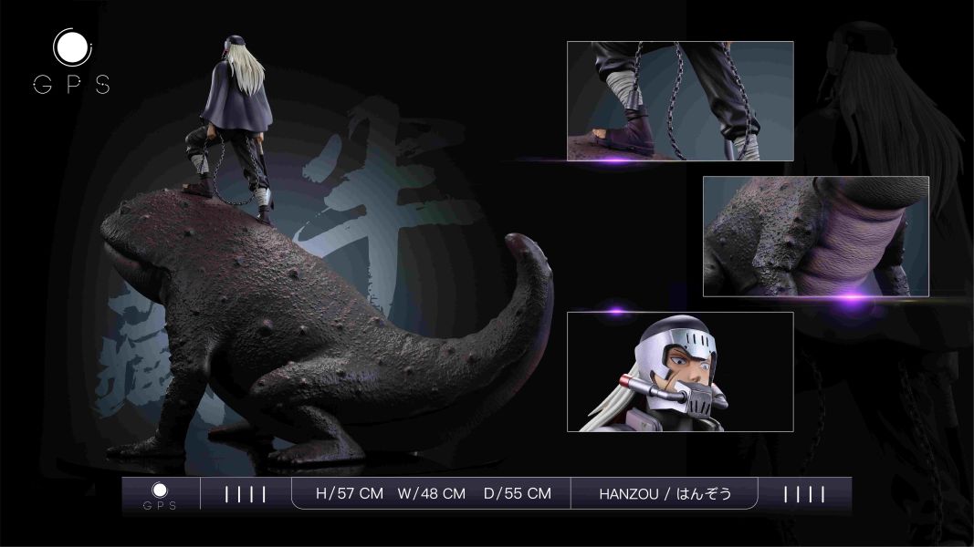 【預購】GPS-Studio > 火影忍者 > 私訂款 山椒鱼 半藏 (雙版本) 火影忍者,山椒鱼半藏,GK,玩具,模型,雕像,共鳴