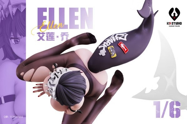 【售罄-代購/追加服務請洽客服】K9 X 絕區零 1/6 鯊魚妹 艾蓮‧喬(三版本) 