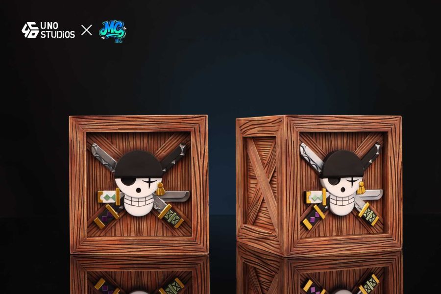 【預購】UNO工作室 & MX漫心 > 海賊王 > 索隆標志大號&小號木箱 (雙比例) UNO工作室,MX漫心,海賊王,索隆,GK,玩具,收藏,擺件,模型,公仔,人偶,手辦,動漫