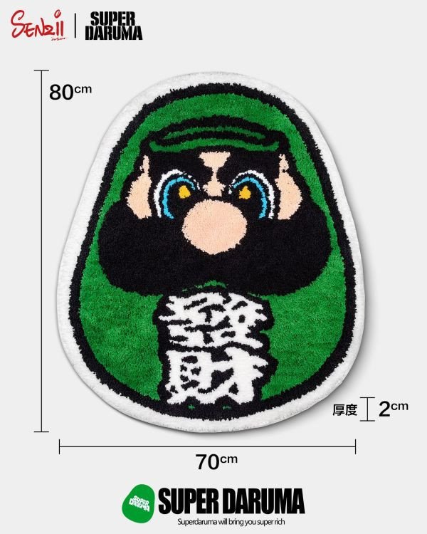 【預購】SENZII千紙 > 任天堂 > 超級達摩SuperDaruma 發財地毯 任天堂,超級達摩,發財地毯,GK,玩具,模型,雕像,共鳴