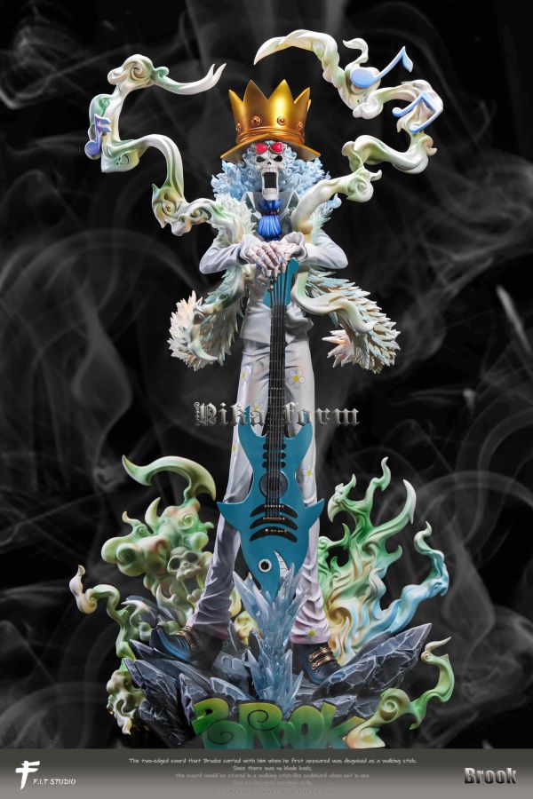【預購】FIT-Studio > 海賊王 > 全員共鳴系列 第六彈 尼卡形態·音樂家教父 布魯克 集美殿堂,海賊王,布魯克,GK,玩具,收藏,擺件,模型,公仔,人偶,手辦,動漫