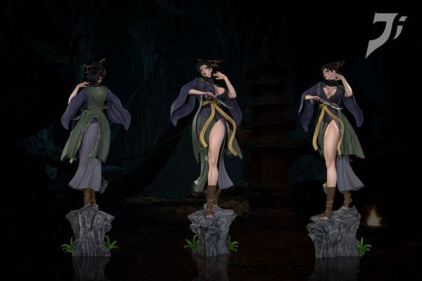 【預購】奧基曼Ji-Studio>西遊記>四妹 怪博士與機器娃娃,阿拉蕾,GK,玩具,模型,雕像,擺飾,收藏,共鳴