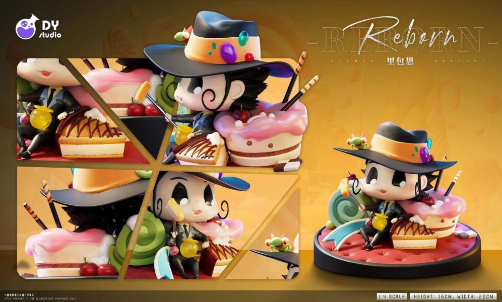 【預購】DY-Studio > 家庭教師HITMAN REBORN! > 彩虹之子 里包恩 家庭教師,HITMANREBORN,里包恩,GK,玩具,模型,雕像,共鳴