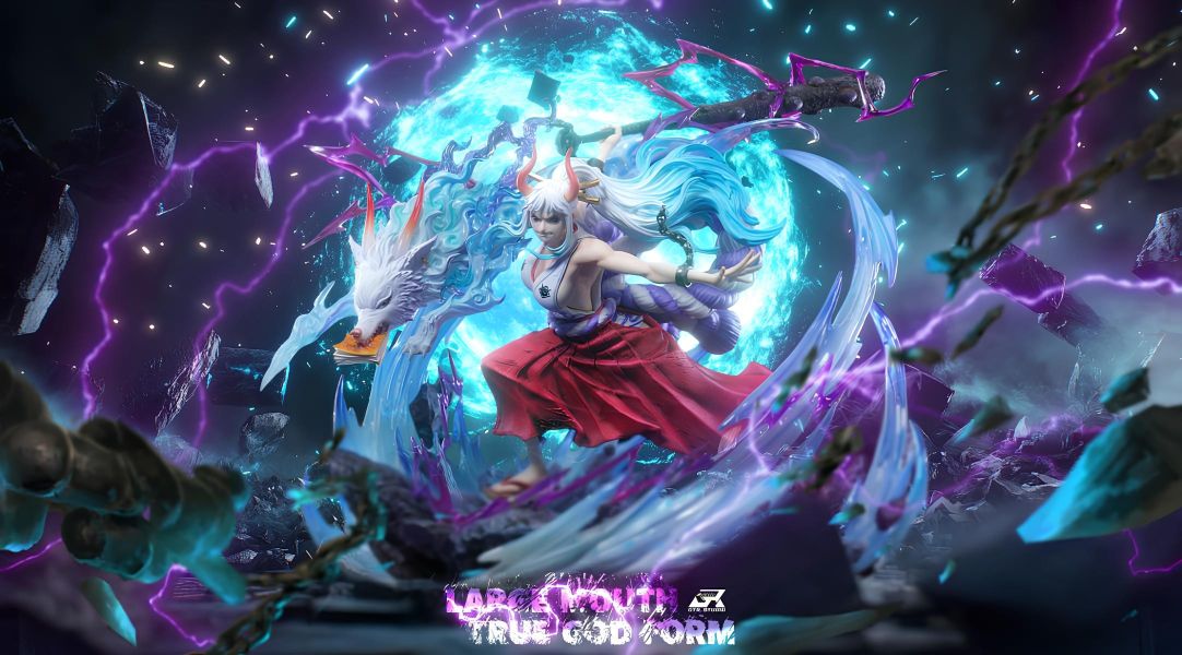 【預購】GTR-Studio > 海賊王 > 大口真神形態地台 大和 (雙版本) 海賊王,大和,GK,玩具,模型,雕像,共鳴