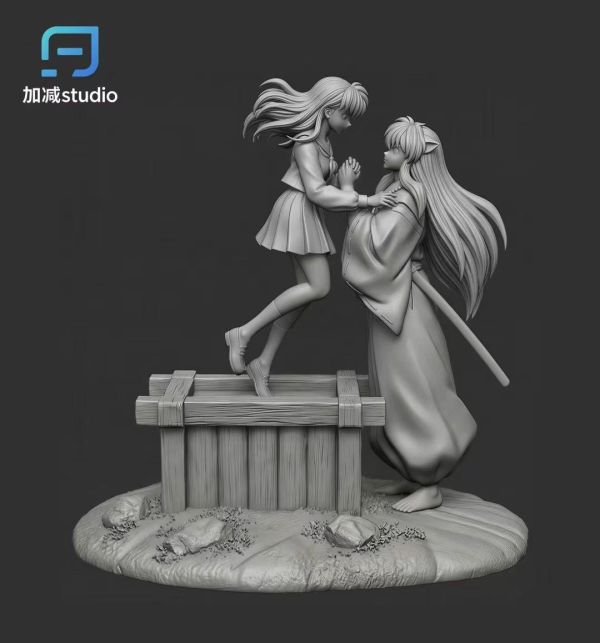 【預購】加減工作室 > 犬夜叉 > 犬夜叉&日暮籬 (雙版本) 加減工作室,犬夜叉,日暮籬,GK,玩具,收藏,擺件,模型,公仔,人偶,手辦,動漫