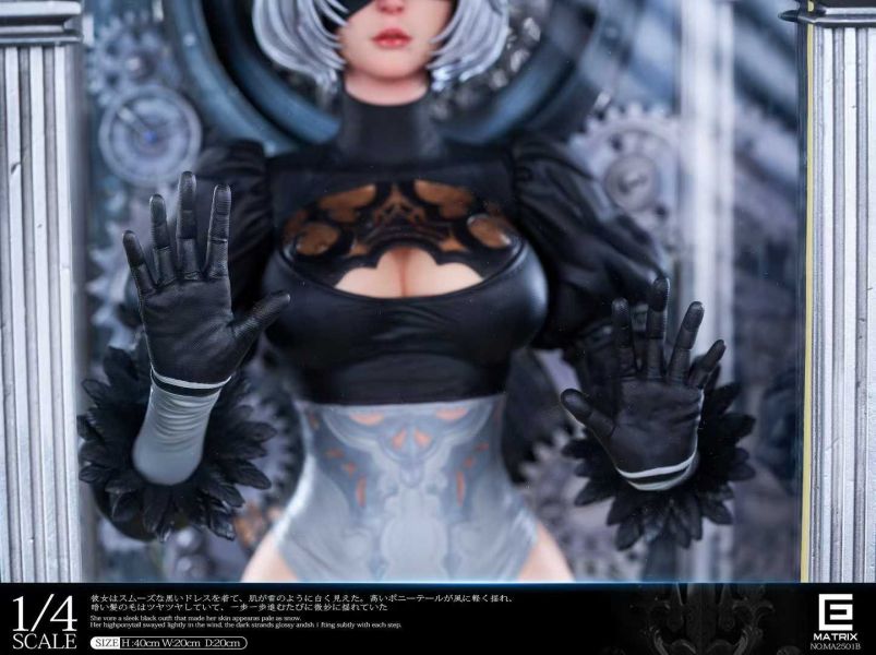 【預購】MATRIX-Studio > 尼爾自動人形 > 1/4 2B (雙版本) MATRIX-Studio,尼爾自動人形,2B,GK,玩具,收藏,擺件,模型,公仔,人偶,手辦,動漫