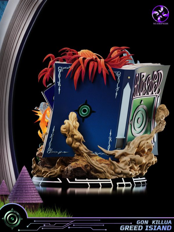 【預購】Scorpion赤蠍 > HUNTER×HUNTER全職獵人 > 貪婪之島篇 小傑&奇犽&伊妲&艾蓮娜&西索 Scorpion赤蠍,HUNTER×HUNTER全職獵人,小傑,奇犽,伊妲,艾蓮娜,西索,GK,玩具,收藏,擺件,模型,公仔,人偶,手辦,動漫