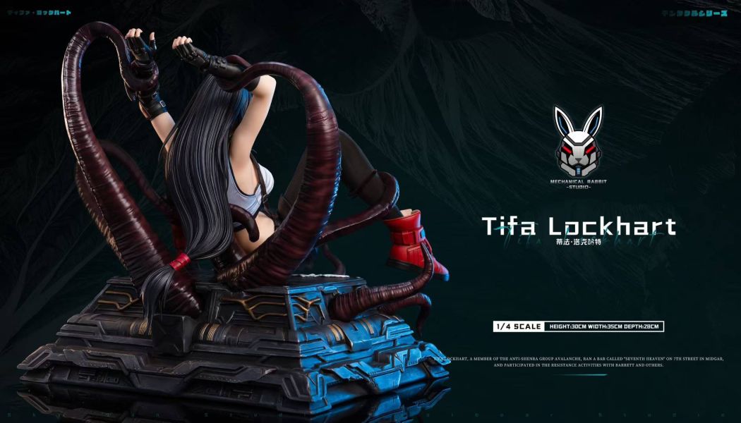【預購】Mechanical Rabbit機械兔 > Final Fantasy最終幻想 > 1/4 束縛蒂法 Final Fantasy最終幻想,蒂法,GK,玩具,模型,雕像,共鳴