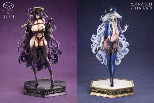 【預購】Cast Design & Dish > 碧藍航線 > 1/4&1/6 原畫設計實體化聯名系列 至臻大師 雙警姐妹花 武藏 (雙尺寸) 碧藍航線,武藏,GK,玩具,模型,雕像,共鳴