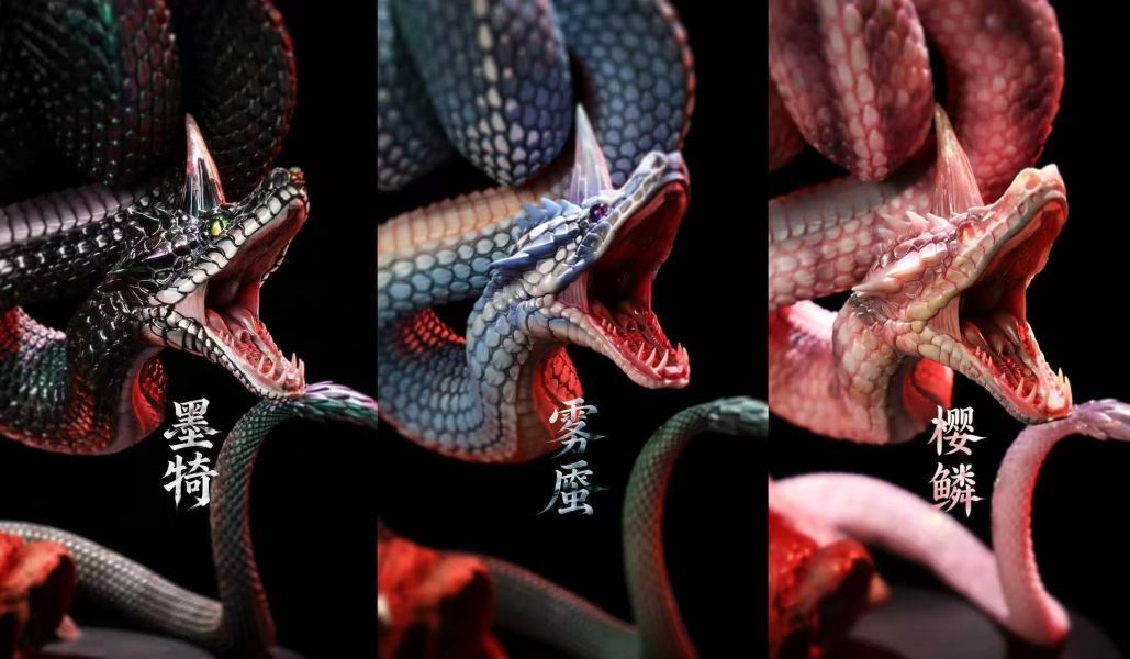 【預購】TOOTHFAIRYSTUDIO牙仙工作室 > 原創 > 幻想生物 晶角蟒 (多版本) TOOTHFAIRYSTUDIO牙仙工作室,原創,晶角蟒,GK,玩具,收藏,擺件,模型,公仔,人偶,手辦,動漫