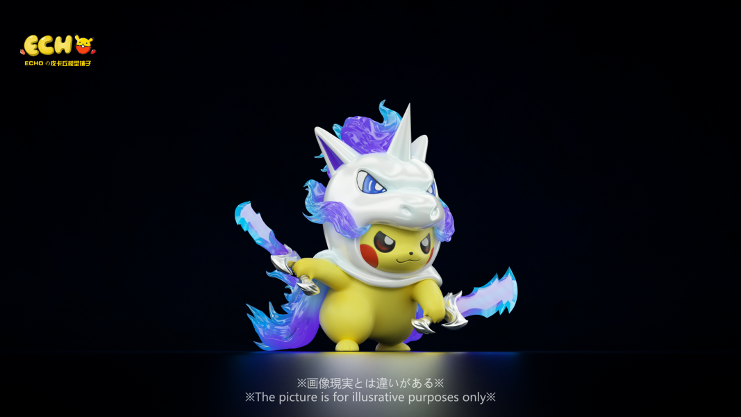 【預購】ECHO-Studio > 寶可夢 > 烈焰馬皮卡丘(馬年限定) AGC-Studio,寶可夢,卡娜莉,GK,玩具,收藏,擺件,模型,公仔,人偶,手辦,動漫