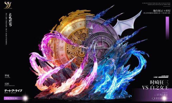 【代購】Imagination(YY) > 約會大作戰 > 1/6 時崎狂三vs白之女王 (雙版本) Imagination(YY),約會大作戰,時崎狂三,白之女王,GK,玩具,收藏,擺件,模型,公仔,人偶,手辦,動漫