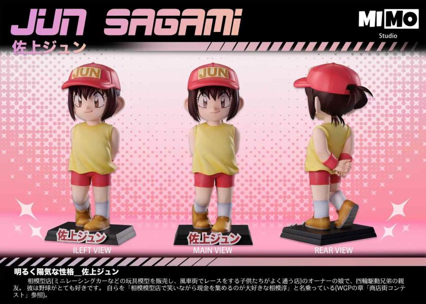 【售罄-代購/追加服務請洽客服】Mimo>爆走兄弟Let's & Go!!>人物共鳴系列第四彈 三國藤吉 & 三國千子 & 佐上純 