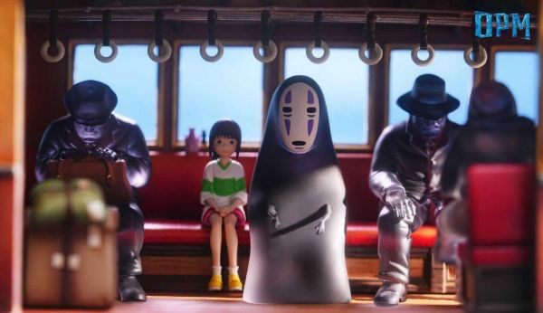 【補款】OPM-Studio > 宮崎駿 > 桌面場景系列011 千與千尋 海上列車 宮崎駿,千與千尋,GK,玩具,模型,雕像,共鳴