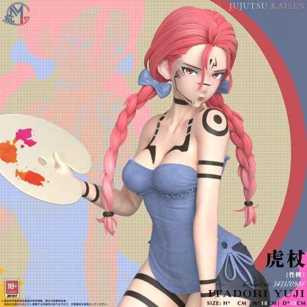 【預購】GM-Studio X 咒術迴戰 轉性系列 女虎杖 間諜家家酒,安妮亞,萬聖節,SPYFAMILY,WakuWaku