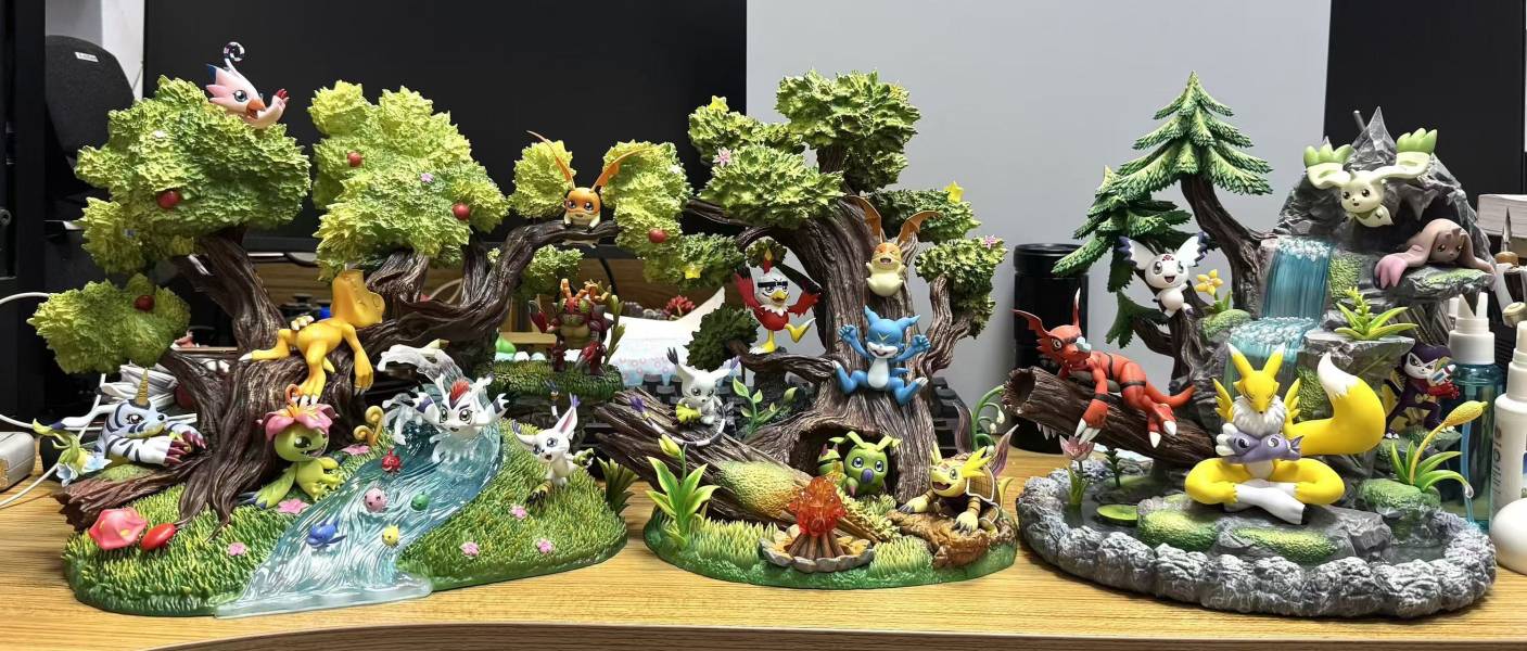 【預購】BBSD-Studio & AN-Studio > 數碼寶貝 > 桌面生態系列03 BBSD-Studio,AN-Studio,數碼寶貝,GK,玩具,收藏,擺件,模型,公仔,人偶,手辦,動漫