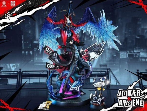 【海外現貨】餘震Aftershock & Fibonacci斐波那契 > 女神異聞錄P5R > 雨宮蓮Joker&亞森Arsène 餘震Aftershock,Fibonacci斐波那契,女神異聞錄P5R, 雨宮蓮Joker,亞森Arsène,GK,玩具,收藏,擺件,模型,公仔,人偶,手辦,動漫