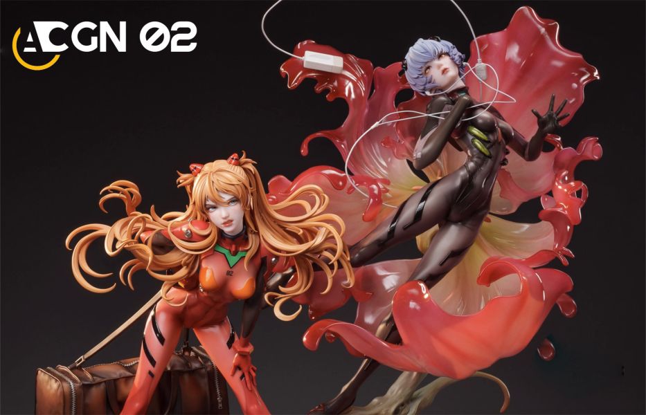 【預購】ACGN 02 > EVA新世紀福音戰士 > 1/6 明日香 & 綾波零 (多版本) ACGN 02,新世紀福音戰士,明日香,綾波零,GK,玩具,收藏,擺件,模型,公仔,人偶,手辦,動漫