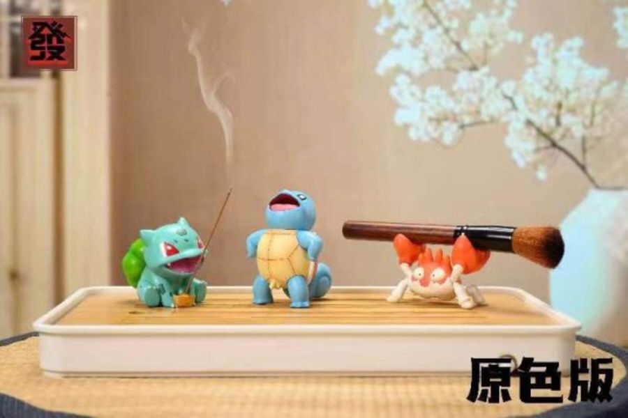【預購】發-Studios>寶可夢>茶寵三件套 寶可夢,Pokemon,Pokémon,茶寵,GK,玩具,模型,雕像,擺飾,收藏,共鳴