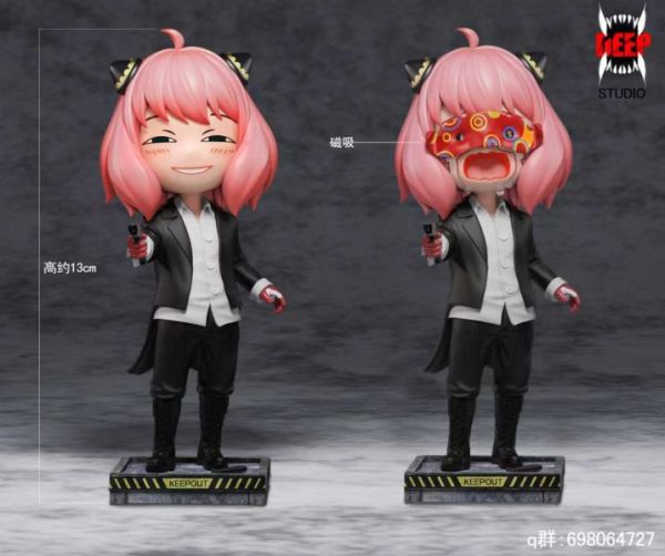 【補款】DEEP深度>SPY×FAMILY間諜家家酒>吳彥祖安妮亞 怪博士與機器娃娃,阿拉蕾,GK,玩具,模型,雕像,擺飾,收藏,共鳴