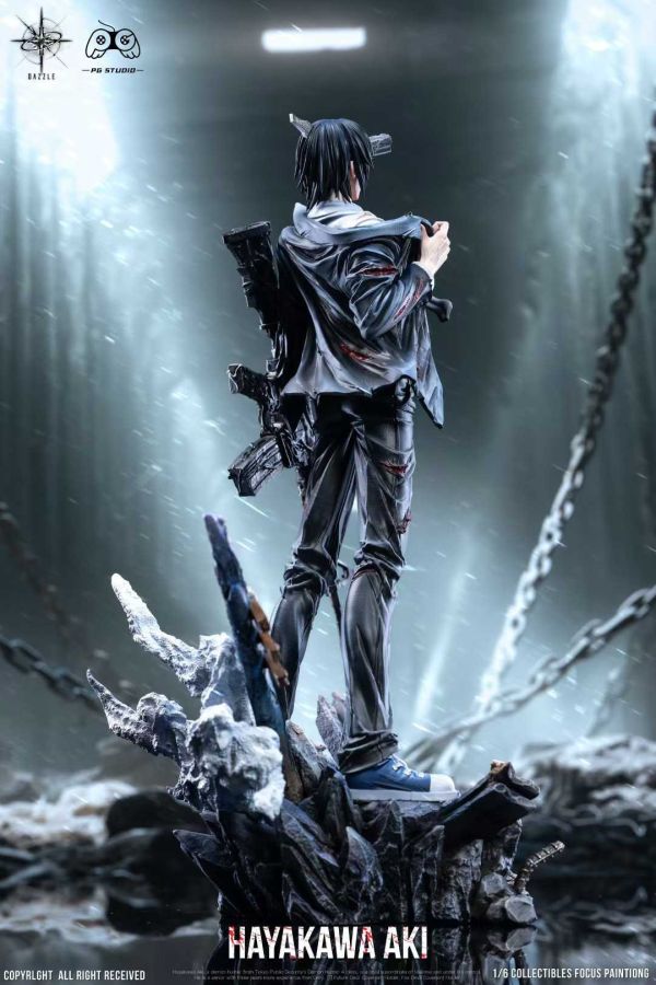 【預購】Dazzle-Studio & PG-Studio > 鏈鋸人 > 1/6 早川秋 鏈鋸人,早川秋,GK,玩具,模型,雕像,共鳴