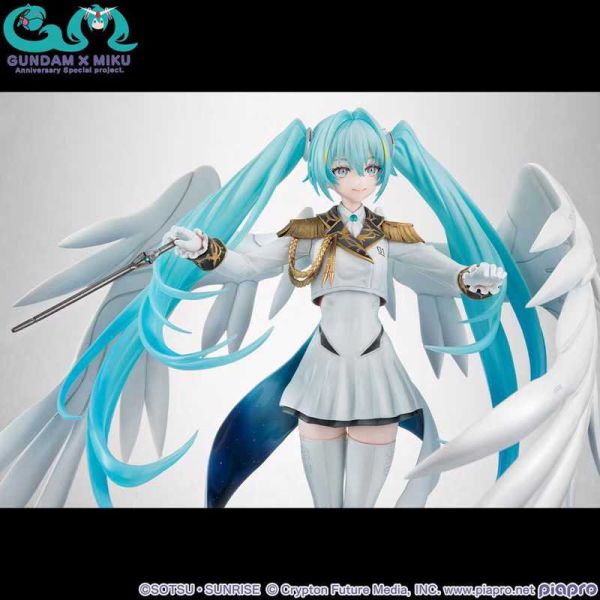 【預購】MegaHouse > 初音未來 > 1/7 Lucrea系列 飛翼高達零式EW形態 初音未來 Lucrea,初音未來,GK,玩具,模型,雕像,共鳴