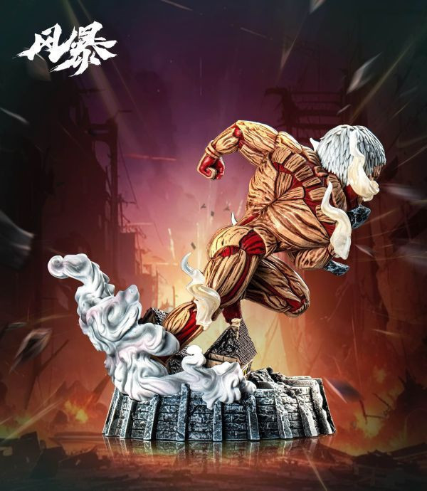 【補款】風暴工作室>進擊的巨人>鎧之巨人 怪博士與機器娃娃,阿拉蕾,GK,玩具,模型,雕像,擺飾,收藏,共鳴