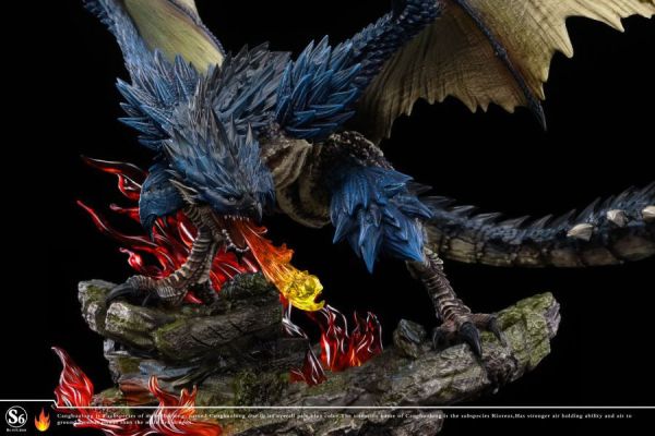 【預購】S6工作室>魔物獵人>共鳴系列 銀火龍 & 蒼火龍 海賊王,航海王,索隆,羅羅亞,利群,POP,修羅,三刀流,GK,玩具,雕像,擺件,收藏