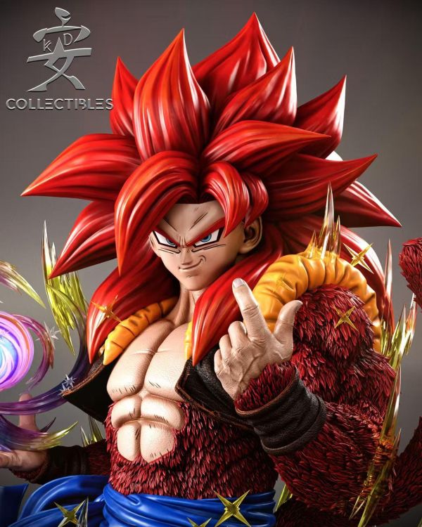 【預購】KD-Studio > 七龍珠 > 1/1 超四悟吉塔胸像 KD-Studio,七龍珠,悟吉塔,GK,玩具,收藏,擺件,模型,公仔,人偶,手辦,動漫
