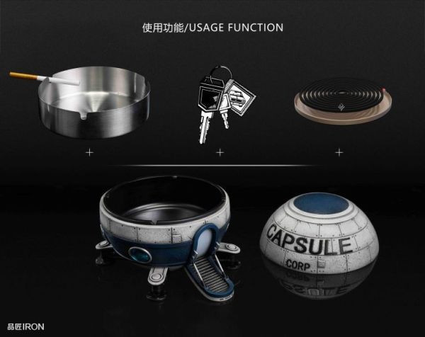 【海外現貨】品匠 IRON > 七龍珠 > MQ063 重力飛船 怪博士與機器娃娃,阿拉蕾,GK,玩具,模型,雕像,擺飾,收藏,共鳴