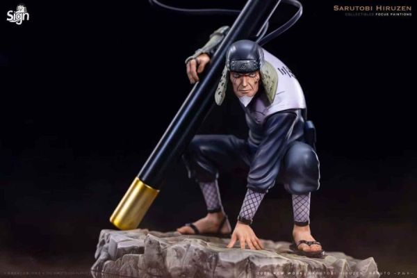【補款】Sign-Studio > 火影忍者 > 1/6 三代目 猿飛日斬/猿飛蒜山 碧藍航線,妖萌萌 ,七省 ,GK,玩具,模型,雕像,共鳴