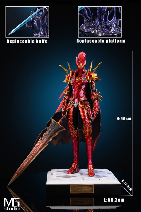 【預購】MG-Studio > 我獨自升級 >  1/4 & 1/6 共鳴系列第四彈 紅衣&影子耶格利特 (雙版本) 我獨自升級,耶格利特,GK,玩具,模型,雕像,共鳴