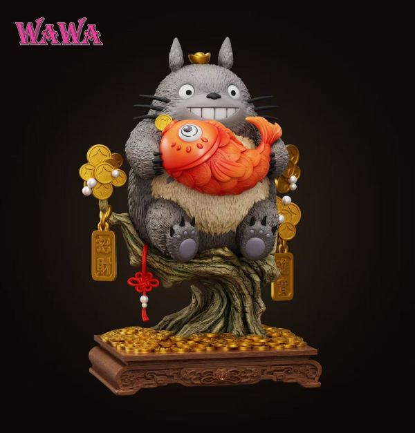 【預購】WAWA-Studio > 宮崎駿 > 龍貓系列 招財龍貓 (多版本) WAWA-Studio,宮崎駿,龍貓,GK,玩具,收藏,擺件,模型,公仔,人偶,手辦,動漫