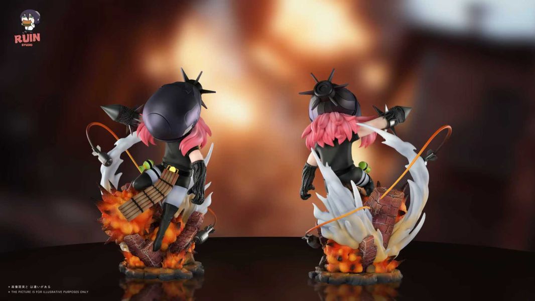 【預購】RUIN-Studio > SPYxFAMILY間諜家家酒 > 鏈鋸人共鳴系列 第二彈 炸彈安妮亞 THUNDER Z,劍星,刀姬,GK,玩具,收藏,擺件,模型,公仔,人偶,手辦,動漫