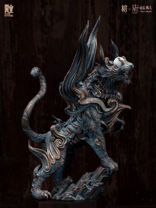 【預購】末那末匠 & 竹谷隆之 > 原創 > 四神之印 白虎 黑金塗裝版 (雙版本) 末那末匠,竹谷隆之,原創,白虎,GK,玩具,收藏,擺件,模型,公仔,人偶,手辦,動漫