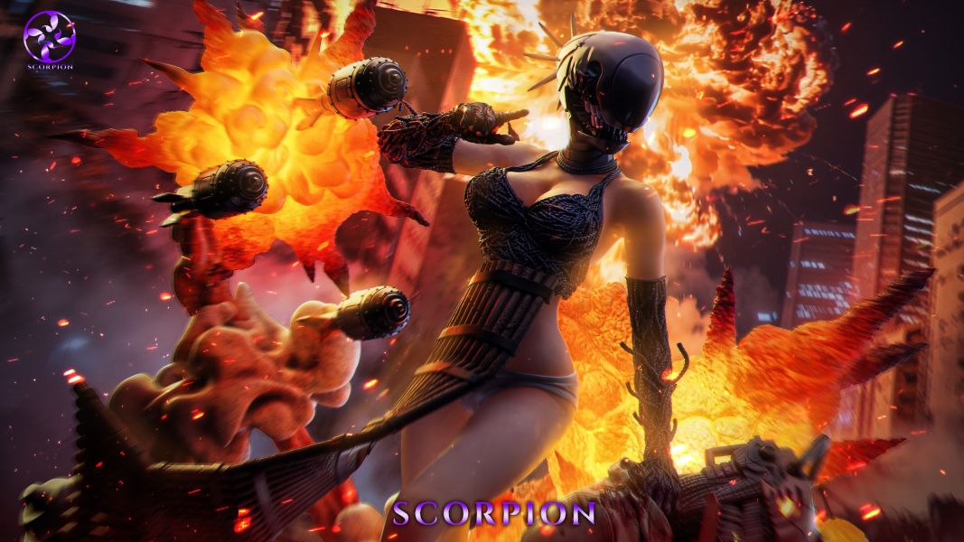 【售罄-代購/追加服務請洽客服】Scorpion赤蠍 > 鏈鋸人 > 1/4 蕾潔 (多版本) Scorpion赤蠍,鏈鋸人,蕾潔,GK,玩具,收藏,擺件,模型,公仔,人偶,手辦,動漫