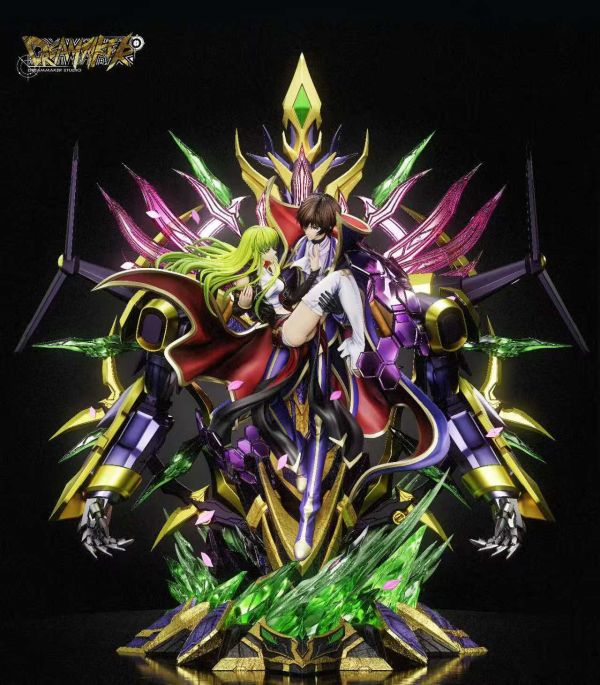 【預購】DMS造夢者 > Code Geass 反叛的魯路修 > 1/6 情懷系列04彈 魯路修&C.C. DMS造夢者,Code Geass 反叛的魯路修,C.C.,GK,玩具,收藏,擺件,模型,公仔,人偶,手辦,動漫