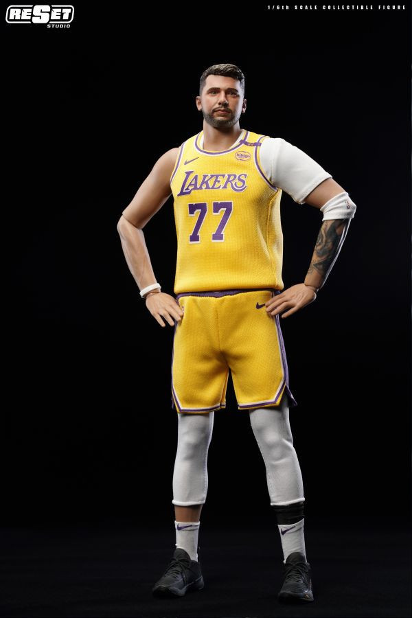【售罄-代購/追加服務請洽客服】Reset重置 > NBA > 1/6 收藏級可動公仔 盧卡·唐西奇 NBA,盧卡·唐西奇,GK,玩具,模型,雕像,共鳴