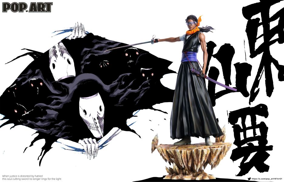 【預購】POP.ART > BLEACH死神 > 1/6 三王 東仙要 POP.ART, BLEACH死神,東仙要 ,GK,玩具,收藏,擺件,模型,公仔,人偶,手辦,動漫