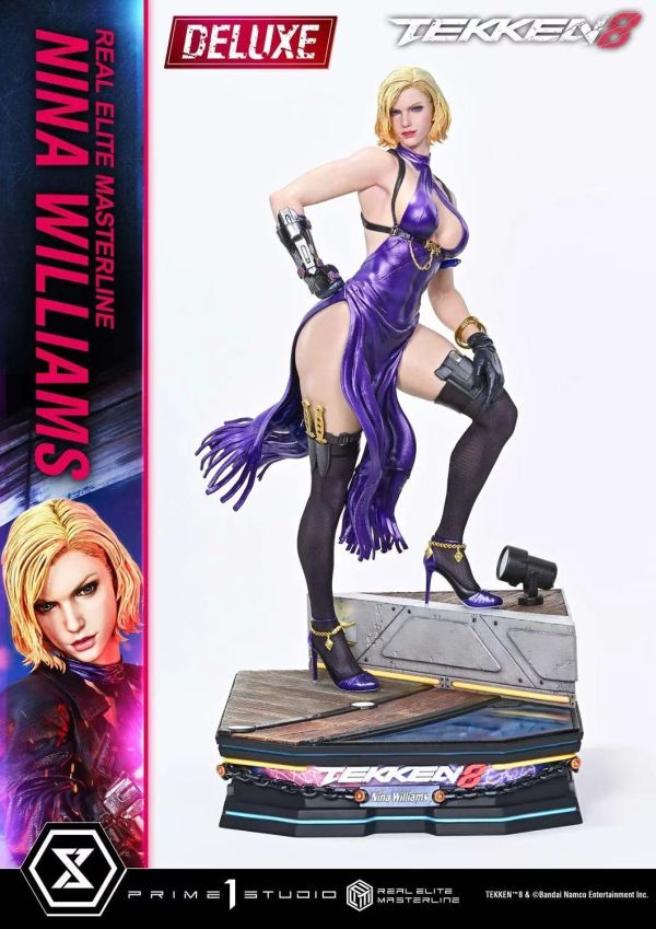 【預購】​Prime 1 Studio(P1S)  > 鐵拳 > 1/4 妮娜·威廉姆斯 (三版本) Sculpting Soul塑魂,鬥陣特攻,霧子白澤,GK,玩具,收藏,擺件,模型,公仔,人偶,手辦,動漫