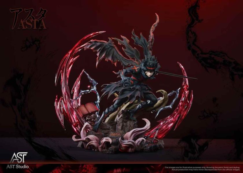 【預購】AST-Studio > 黑色五葉草 > 1/4 & 1/6 全惡魔形態·亞斯塔 YUMS-Collectors,黑色五葉草,尤諾,GK,玩具,收藏,擺件,模型,公仔,人偶,手辦,動漫