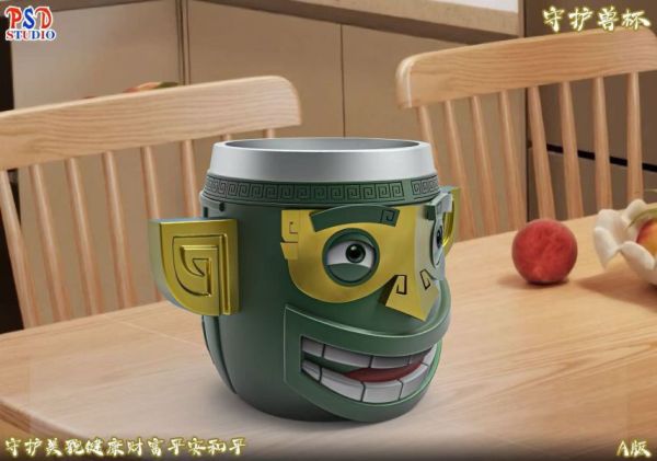 【預購】PSD-Studio>哪吒>乾杯系列 守護獸杯(雙版本) 怪博士與機器娃娃,阿拉蕾,GK,玩具,模型,雕像,擺飾,收藏,共鳴