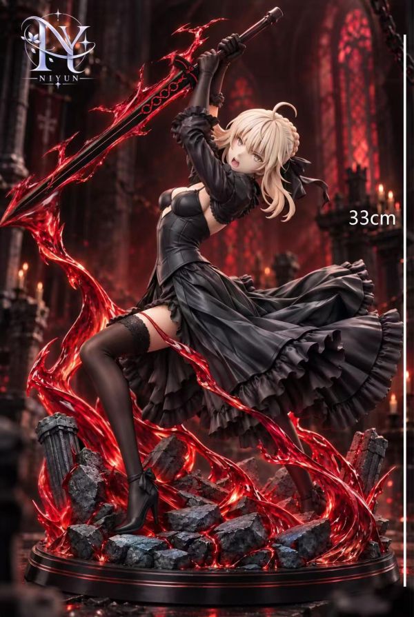 【預購】霓昀工作室> Fate > 1/6 黑呆 禮裙 saber LP-Studio,七龍珠,悟空,GK,玩具,收藏,擺件,模型,公仔,人偶,手辦,動漫